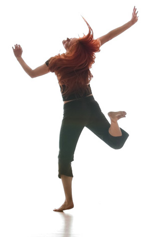 Jen Warnock dancing